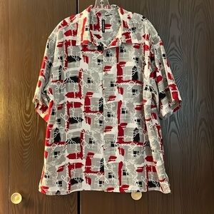 Joe Boxer men’s short sleeved shirt. Size 2XL